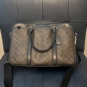 Coach laptop bag